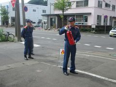 母恋マンション避難訓練2