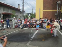 母恋マンション避難訓練3