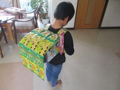 お菓子のランドセル！
