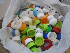 市民の方からペットボトルキャップ