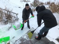 雪かきレンジャー活動開始！