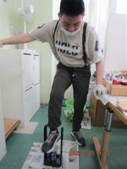 「アルミ缶潰し」始めました！