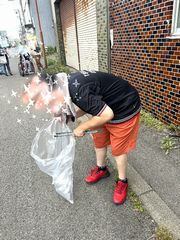 「ピカ」パートナー事業で清掃活動！！