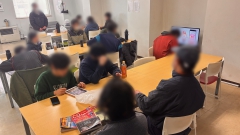 「湘南しいたけ」お昼休みの風景